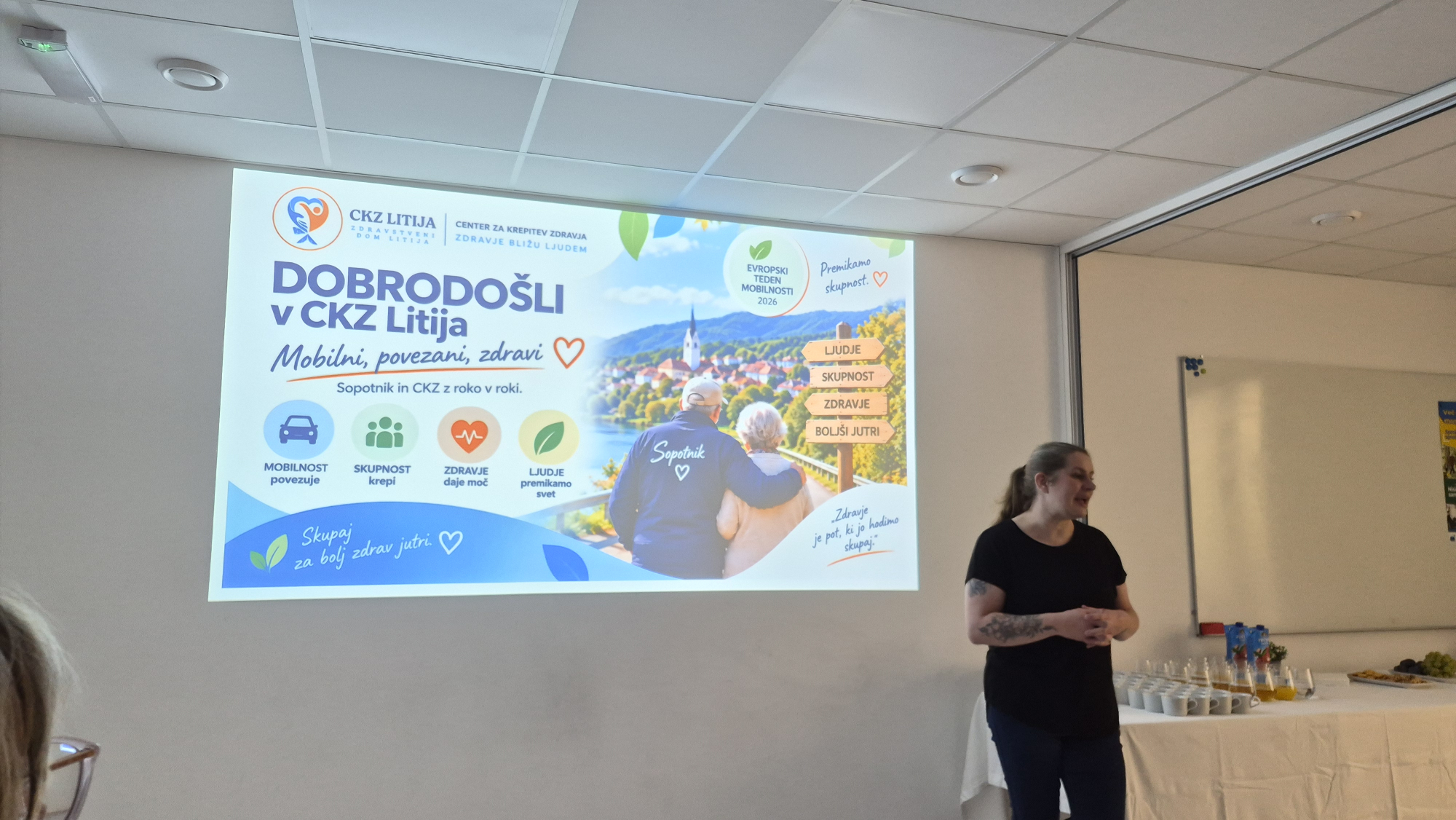 Regijski center mobilnosti Zasavje v sklopu ETM 2026 danes v Litiji