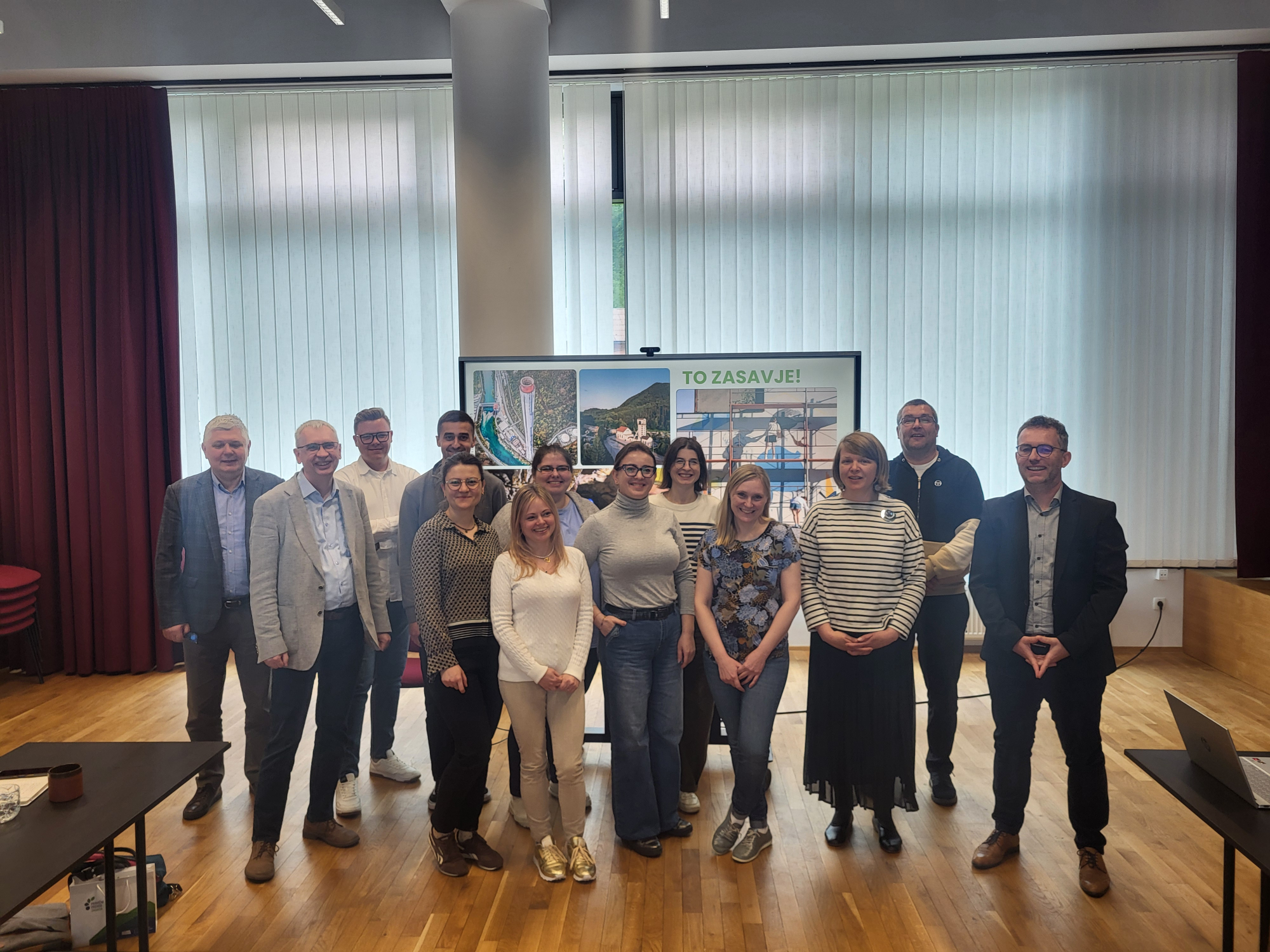 RRA Zasavje gostila razvojno ekipo iz poljskega Rybnika