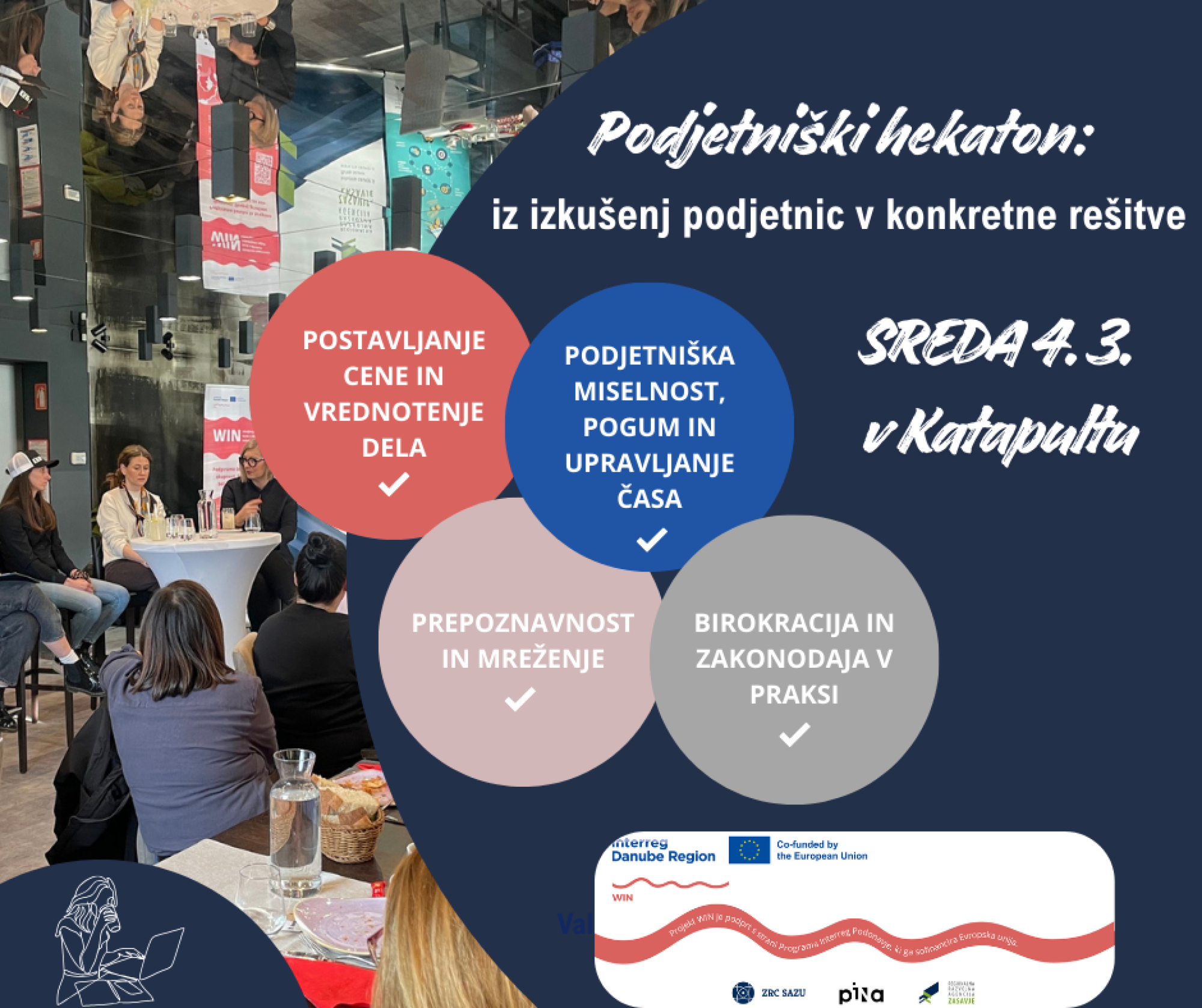 [VABILO] Podjetniški hekaton: iz izkušenj podjetnic v konkretne rešitve