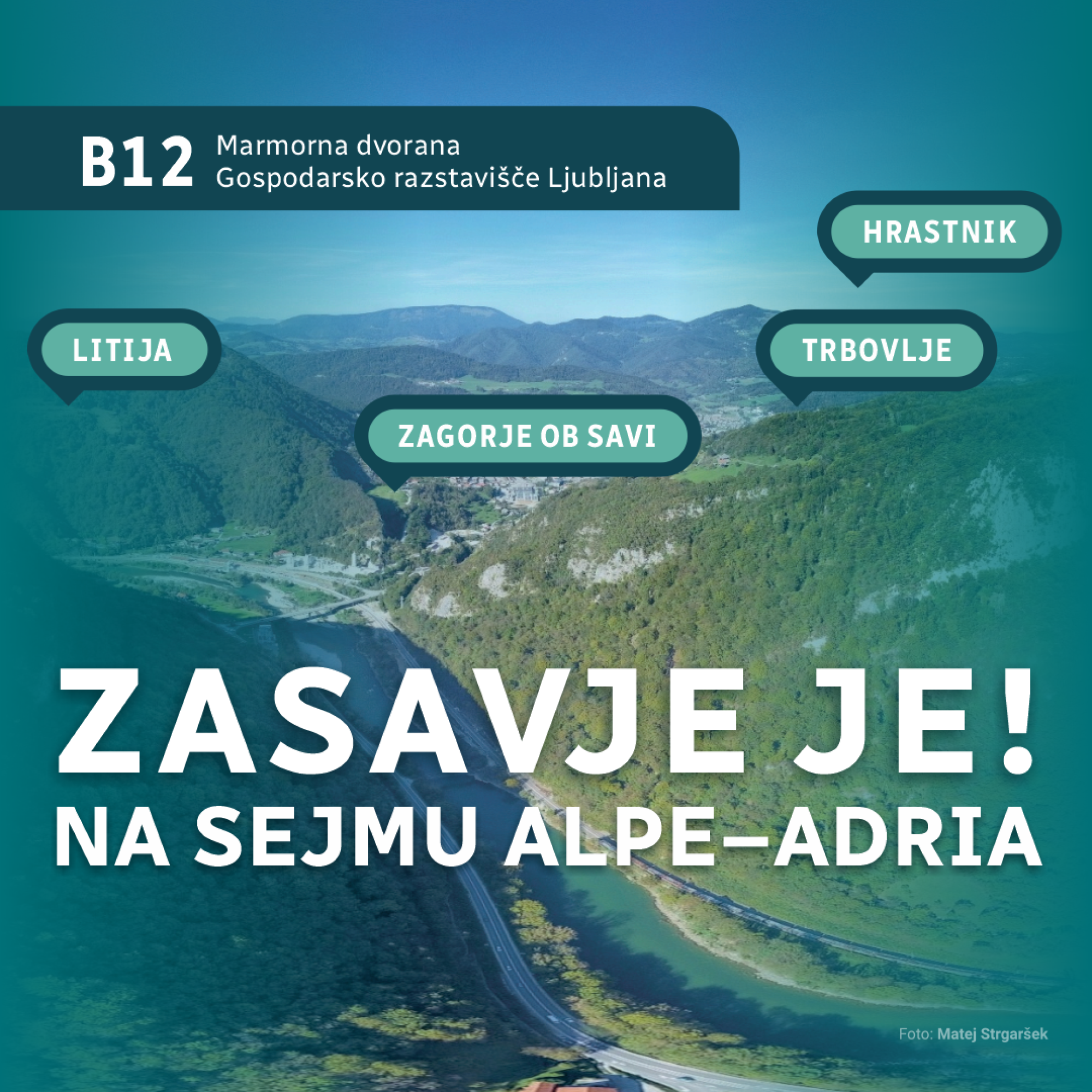 Zasavje na sejmu Alpe–Adria