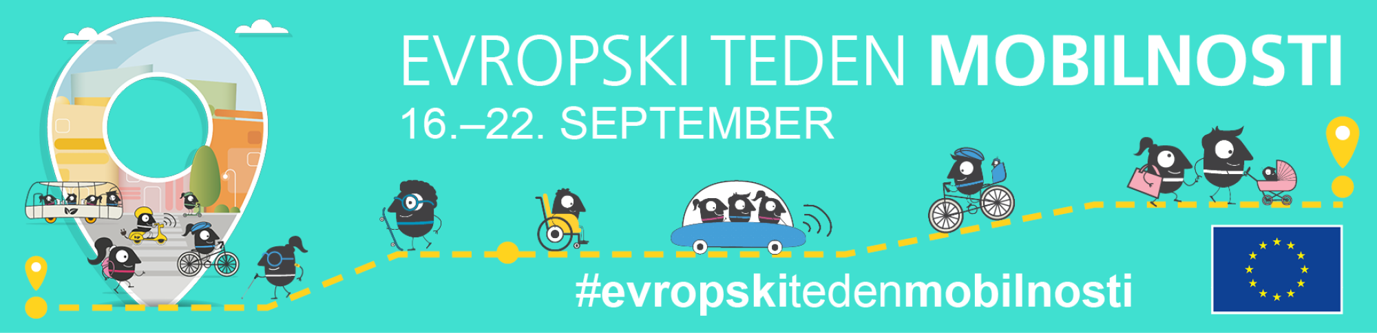 Evropski teden mobilnosti 2026: Mobilnost za vse generacije