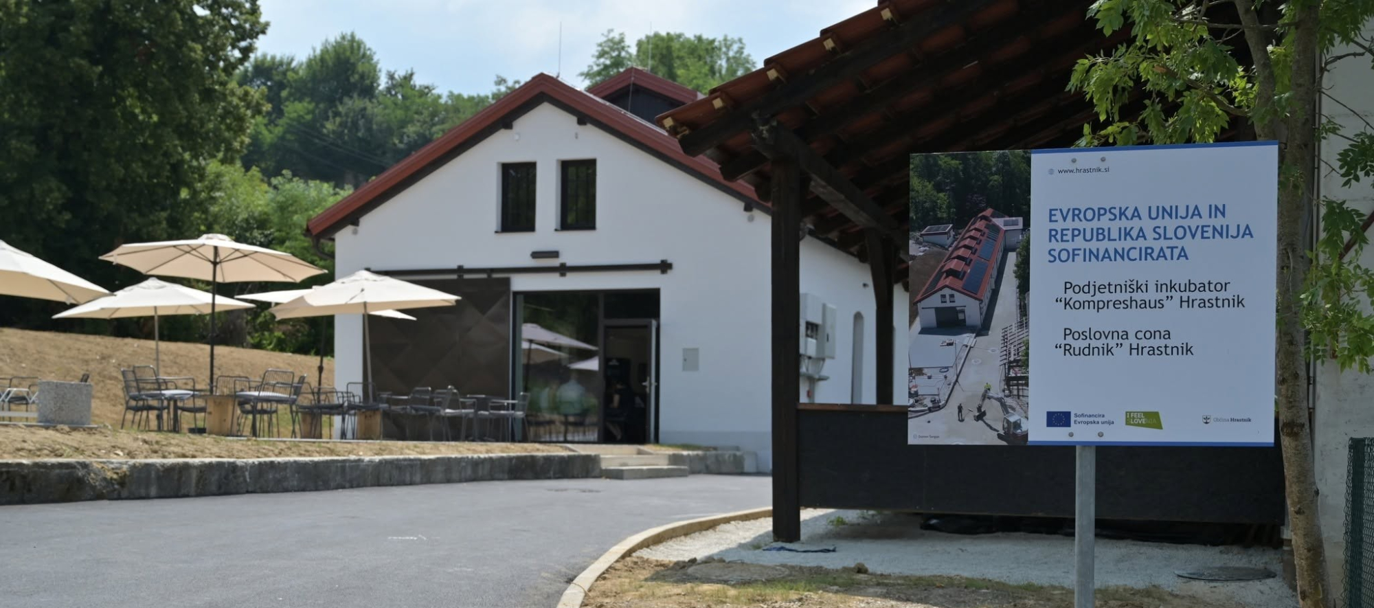Kompreshaus Hrastnik in Poslovna cona Rudnik: novi razvojni infrastrukturi za podjetniško preobrazbo Zasavja