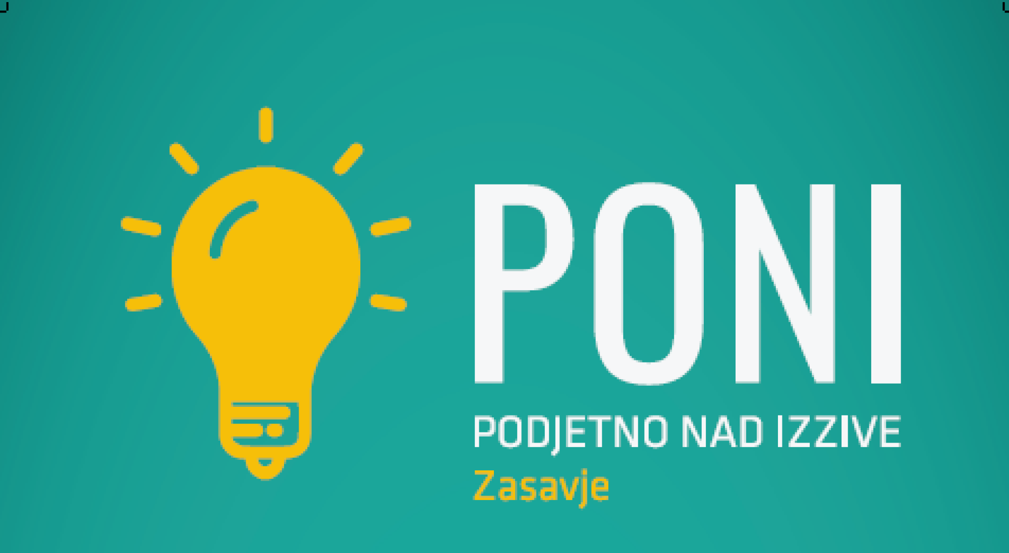 Objavljen je 5. javni razpis za vključitev v projekt PONI ZASAVJE 2023 - 2028  (5. skupina)